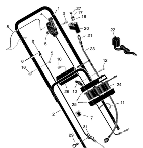 Part Location Diagram of 1101557E724 Murray DISCONTINUED